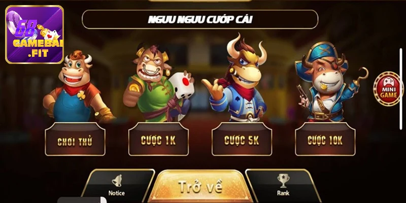 Cập nhật tỷ lệ thưởng game khủng