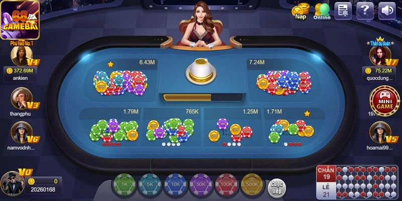 Siêu phẩm game cực hot trên sân chơi 68 game bài